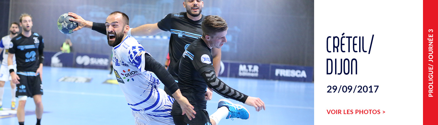 Créteil / Dijon - Slide - Handball-photo