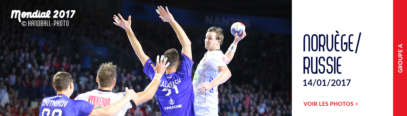 Norvège / Russie - Handball-photo
